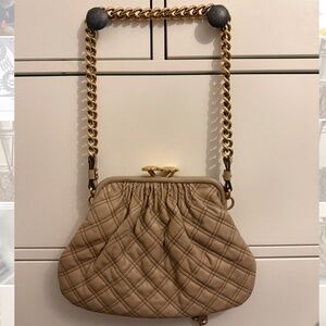 Marc Jacobs Tan Leather Stam Shoulder Bag